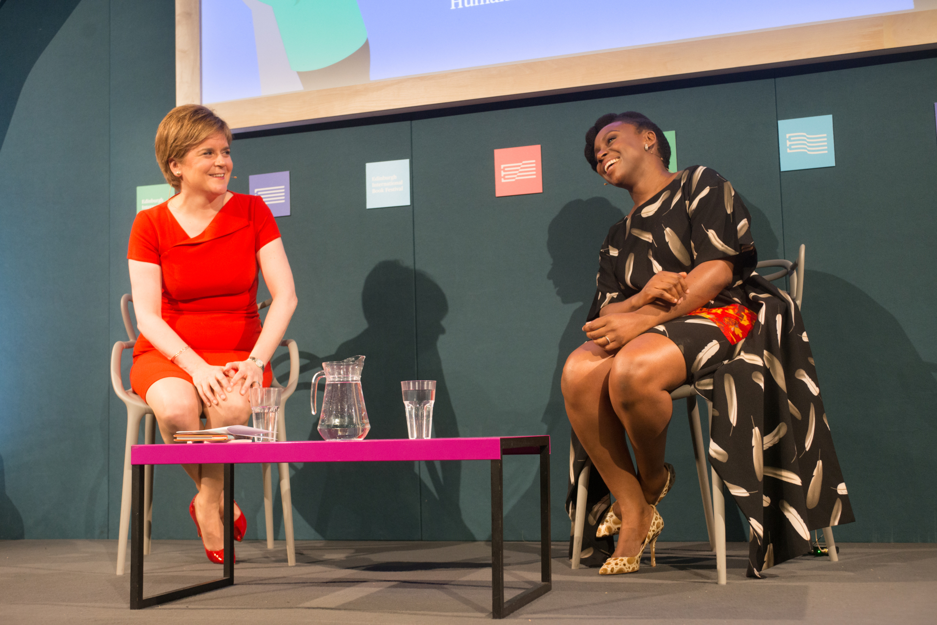 Nicola and Adichie - cAlan McCredie