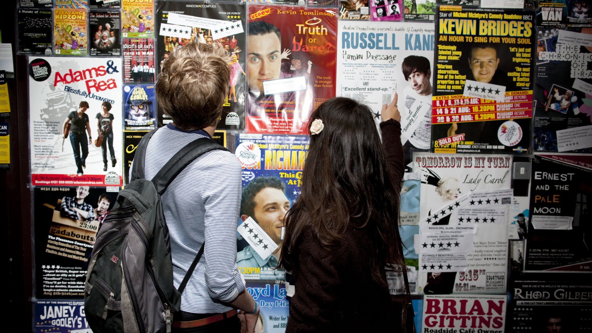 Fringe - poster wall