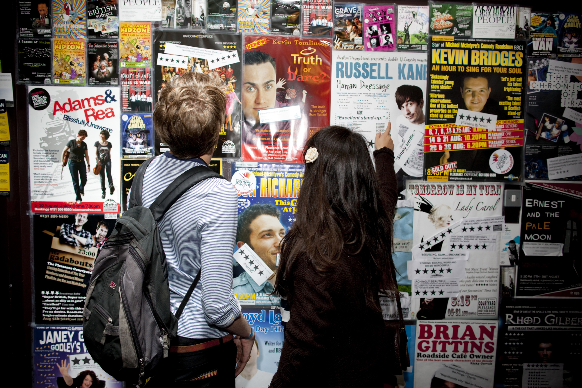 Fringe - poster wall