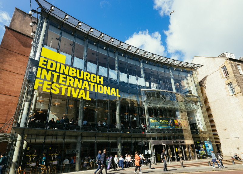 Festival Theatre Edinburgh During International Festival 2019