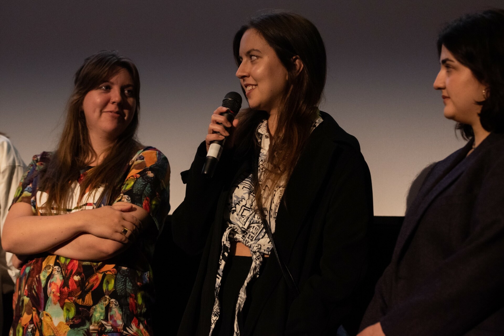 EIFF 2023 Hannah Barnett, Silvana Roth, Ezgi Özbakkaloğlu, Animation Showcase; Edinburgh International Film Festival, Aug 2023; Photographer_ Kat Gollock © EIFF, Edinburgh International Film Festival All Ri
