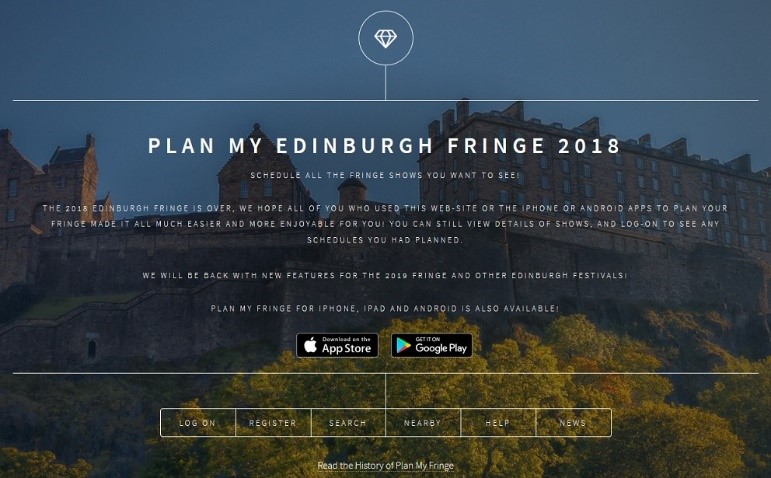 API - Plan My Fringe