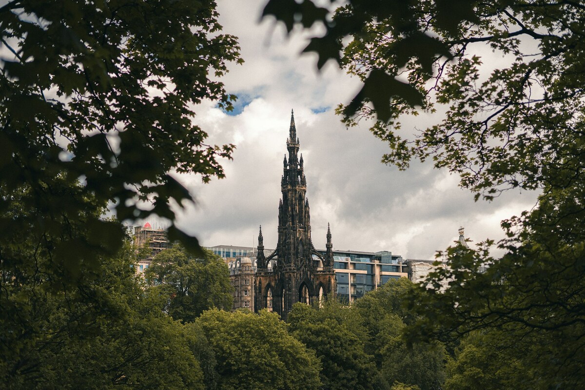 The Scott Monument in Edinburgh