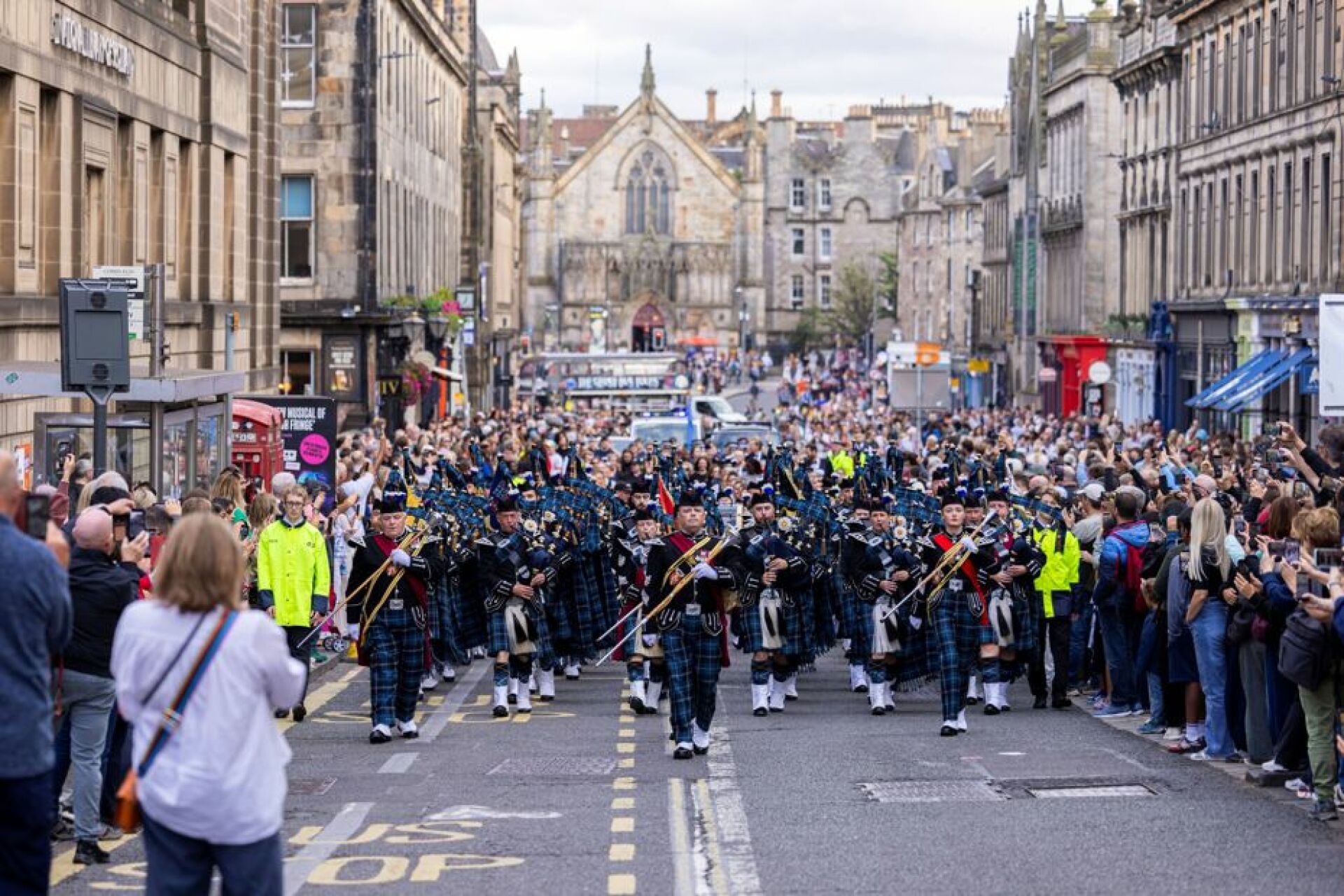 Tattoo - march on George IV bridge