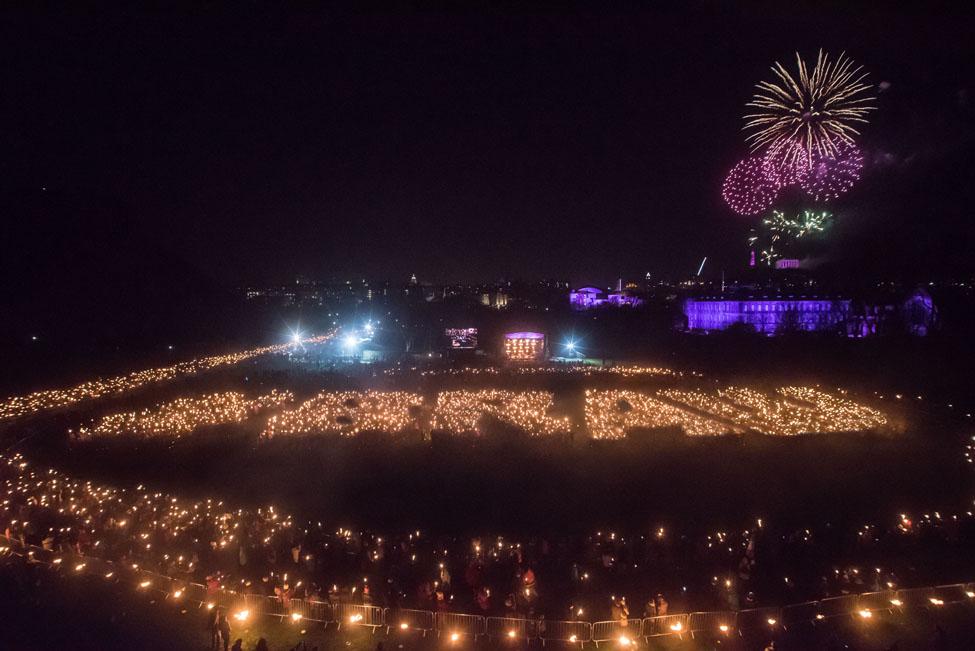 Torchlight EdHogmanay BRAW ScotWord Photo Liam Anderstrem