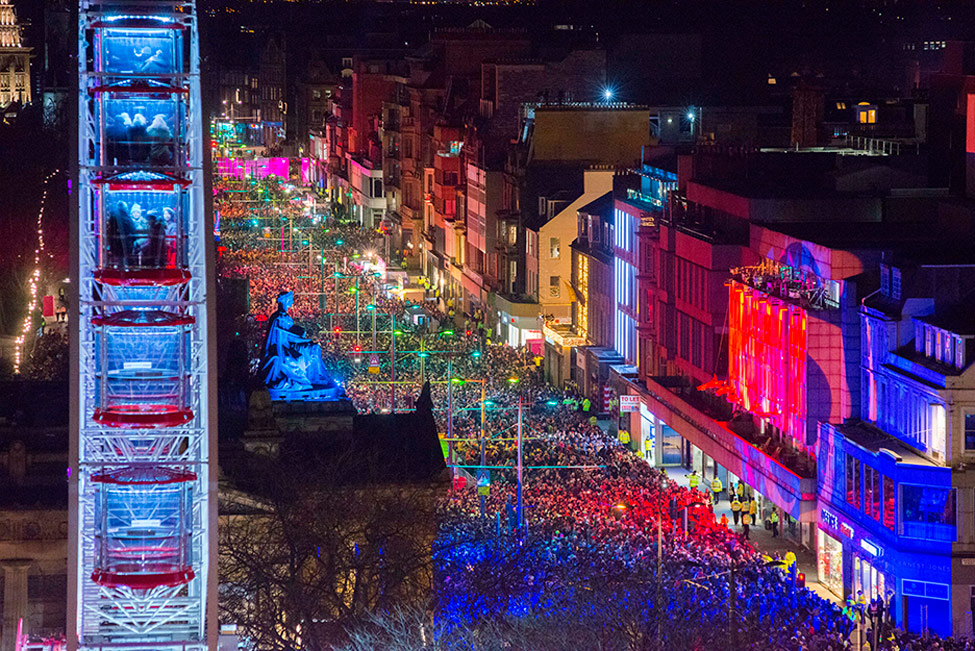 Edinburghs Hogmanay 2018 Street Party Chris Watt